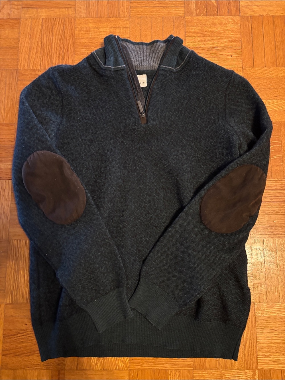 Bugatti Fashion Men's Green/Brown knit sweater